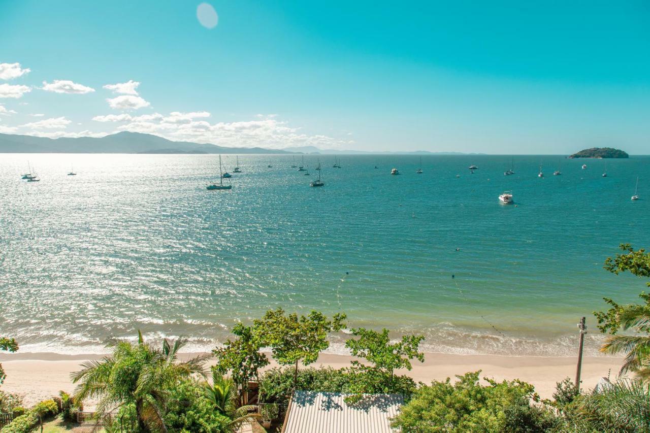 Mergulho No Mar De Jurere Com Vista Frontal Florianópolis 외부 사진