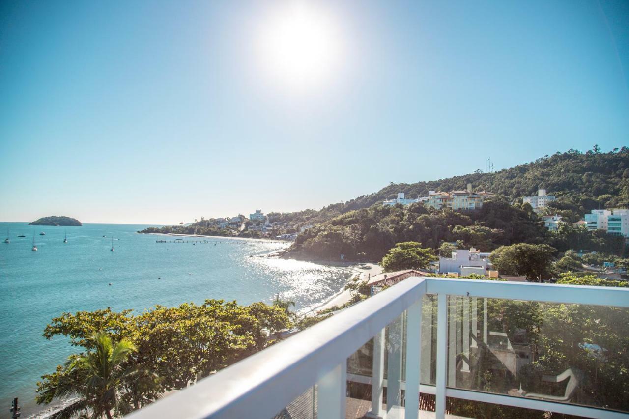 Mergulho No Mar De Jurere Com Vista Frontal Florianópolis 외부 사진